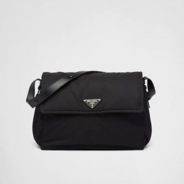 프라다 남/녀 블랙 크로스백 - Prada Unisex Black Cross Bag 