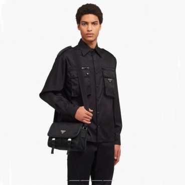 프라다 남성 블랙 크로스백 - Prada Mens Black Cross Bag 
