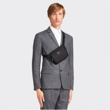 프라다 남성 블랙 크로스백 - Prada Mens Black Cross Bag 