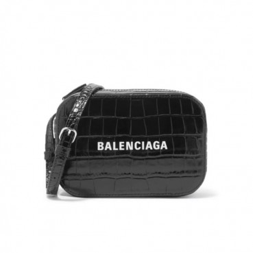 발렌시아가 남/녀 블랙 카메라백 - Balenciaga Unisex Black Camera Bag 