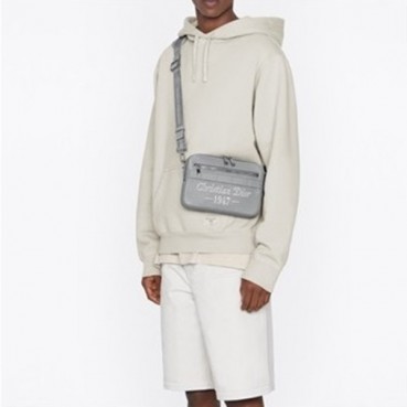 디올 남성 그레이 크로스백 - Dior Men Gray Cross Bag 