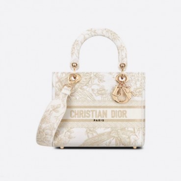 디올 여성 골드 레이디백 - Dior Womens Gold Lady Bag 