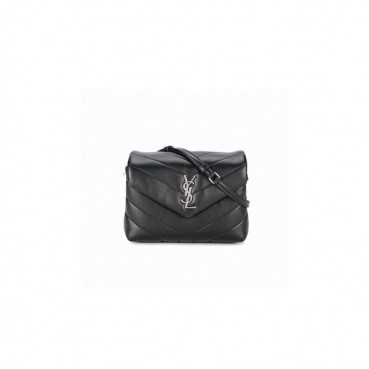 입생로랑 여성 블랙 크로스백 - Saint Laurent Womens Black Cross Bag 