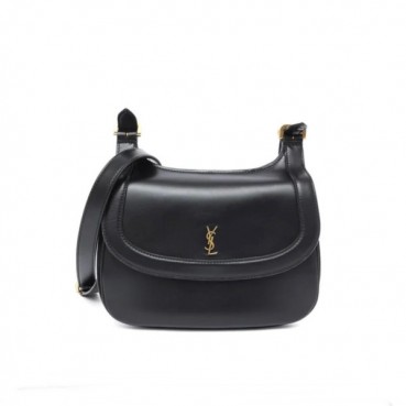 입생로랑 여성 블랙 크로스백 - Saint Laurent Womens Black Cross Bag 