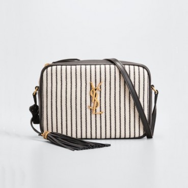 입생로랑 여성 블랙 크로스백 - Saint Laurent Womens Black Cross Bag 