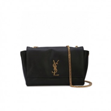 입생로랑 여성 블랙 크로스백 - Saint Laurent Womens Black Cross Bag 