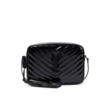 입생로랑 여성 블랙 크로스백 - Saint Laurent Womens Black Cross Bag 