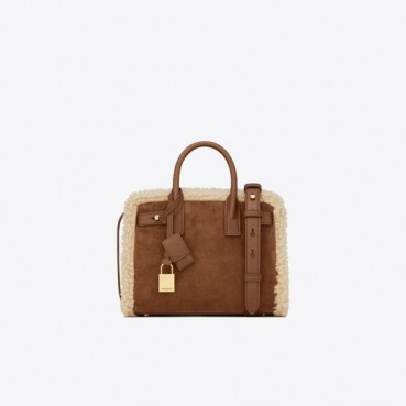 입생로랑 여성 브라운 크로스백 - Saint Laurent Womens Brown Cross Bag 