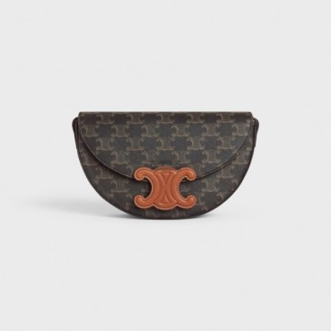 셀린느 여성 트리오페 브라운 크로스백 - Celine Womens Brown Cross Bag 