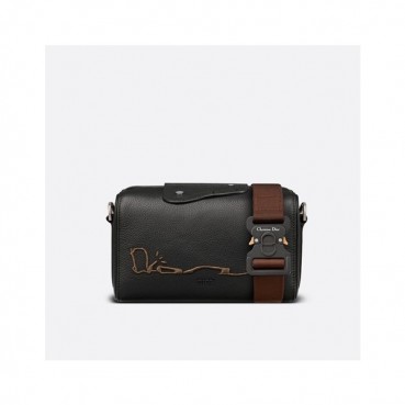 디올 남성 블랙 크로스백 - Dior Men Black Cross Bag 