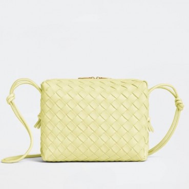 보테가베네타 여성 클래식 옐로우 크로스백 - Bottega Veneta Womens Yellow Cross Bag 
