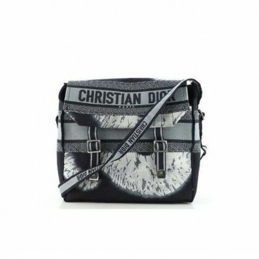디올 남성 블루 캠프 백 - Dior Mens Blue Camp Bag 