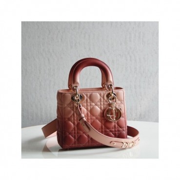 디올 여성 핑크 레이디백 - Womens Pink Shoulder Bag 