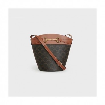 셀린느 여성 Crecy 트리엄펫 브라운 크로스백 - Womens Brown Cross Bag 