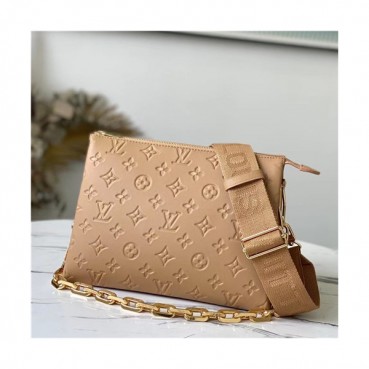 [유니크한]Louis Vuitton 2021 Women's Leather Cross Bag,26cm,M57791,LOUB2432 - 루이비통 2021 여성용 레더 크로스백,26cm,베이지