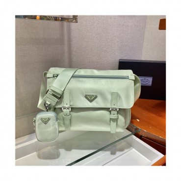 [프라다]Prada 2021 Women's Nylon Cross Bag,30cm,1BD671,PRAB0438 - 프라다 2021 여성용 나일론 크로스백,30cm,그린