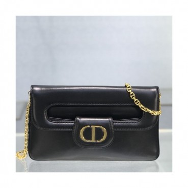 [디올]Dior 2021 Double Bag/Cross Bag,28cm,DIOB0668 - 디올 2021 더블백/크로스 백,28cm,블랙