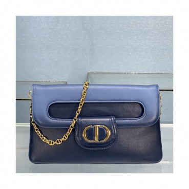 [디올]Dior 2021 Double Bag/Cross Bag,28cm,DIOB0664 - 디올 2021 더블백/크로스 백,28cm,네이비