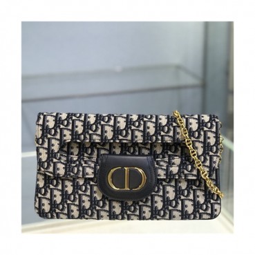 [디올]Dior 2021 Double Bag/Cross Bag,28cm,DIOB0663 - 디올 2021 더블백/크로스 백,28cm,블랙