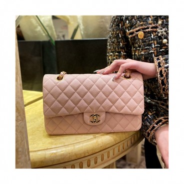 [러블리 신상]Chanel 2021 Classic Flap Cross Bag,25.5cm,CHAB1665 - 샤넬 2021 클래식 플랩 크로스백,25.5cm,핑크