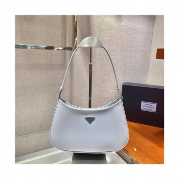 [매력터지는]Prada 2021 Women's Leather Hobo Bag,26.5cm,1BC499,PRAB0373 - 프라다 2021 여성용 레더 호보백,26.5cm,퍼플