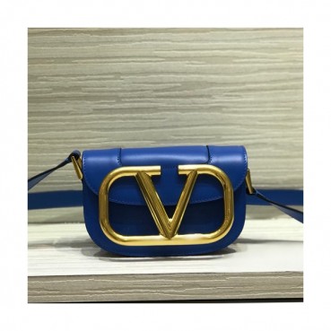 Valentino 2020 Leather Garavani Shoudler Cross Bag,18CM - 발렌티노 2020 가라바니 숄더 크로스백,VTB1010,18CM,블루