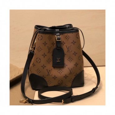Louis Vuitton 2020 Bucket Shoulder Cross Bag,22cm - 루이비통 2020 버킷 숄더 크로스백 M57099,LOUB2218,22cm,브라운