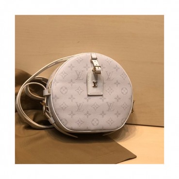 Louis Vuitton 2020 Boite Chapeau Souple Bag,20cm - 루이비통 2020 부아트 샤포 수플 백 M52294,LOUB2190 ,20cm,화이트