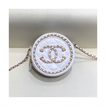 Chanel 2020 Women Mini Cross Bag,12cm - 샤넬 2020 여성용 미니 크로스백 CHAB1483, 12cm,화이트