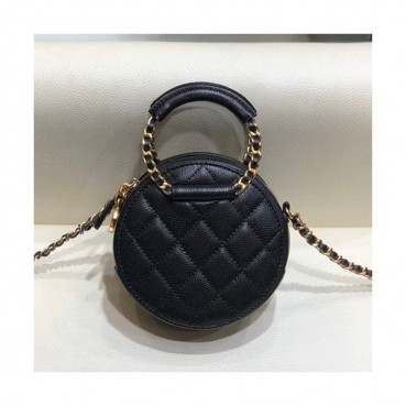 Chanel 2020 Leather Chain Tote Shoulder Cross Bag,12CM - 샤넬 2020 여성용 레더 체인 토트 숄더 크로스백,CHAB1453,12CM,블랙