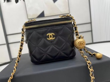 Chanel 2020 Leather Chain Shoulder Cross Bag,11CM - 샤넬 2020 여성용 레더 체인 숄더 크로스백,CHAB1451,11CM,블랙