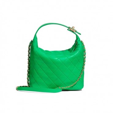 Chanel 2020 Leather Chain Tote Shoulder Cross Bag,15CM - 샤넬 2020 여성용 레더 체인 토트 숄더 크로스백,CHAB1449,15CM,그린