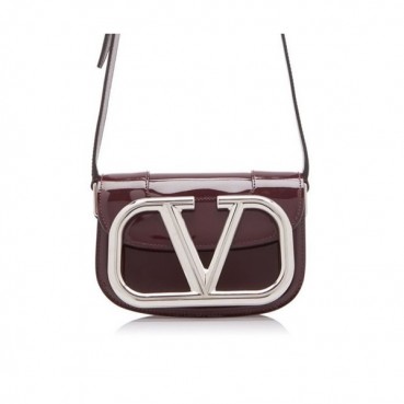 Valentino 2020 Leather Garavani Shoudler Cross Bag,18CM - 발렌티노 2020 가라바니 숄더 크로스백,VTB0981,18CM,와인