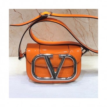 Valentino 2020 Leather Garavani Shoudler Cross Bag,18CM - 발렌티노 2020 가라바니 숄더 크로스백,VTB0980,18CM,오렌지