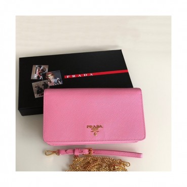 Prada 2020 Leather Chain Shoulder Cross Bag / Clutch Bag ,18.5CM - 프라다 2020 레더 체인 숄더 크로스백 / 클러치백 ,1HZ029