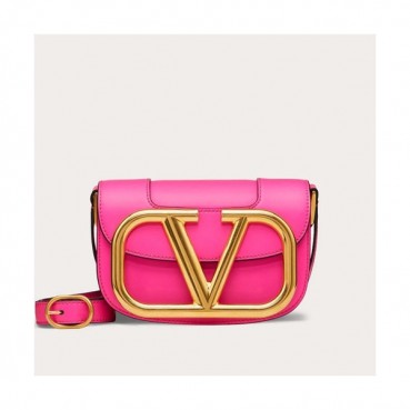Valentino 2020 Leather Garavani Shoudler Cross Bag,18CM - 발렌티노 2020 가라바니 숄더 크로스백,VTB0977,18CM,핑크