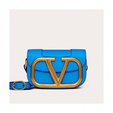 Valentino 2020 Leather Garavani Shoudler Cross Bag,18CM - 발렌티노 2020 가라바니 숄더 크로스백,VTB0976,18CM,블루