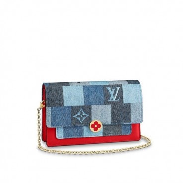 Louis Vuitton 2020 Denim Chain Shoulder Cross Bag,17.5cm - 루이비통 2020 데님 체인 숄더 크로스백 M69036,LOUB1967,17.5cm,블루