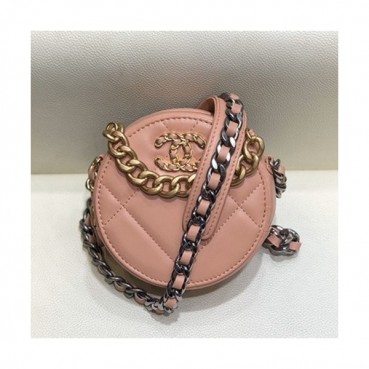 Chanel 2020 Women Mini Cross Bag,12cm - 샤넬 2020 여성용 미니 크로스백 CHAB1410, 12cm,핑크