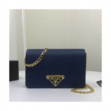 Prada 2020 Leather Chain Shoulder Cross  Bag  ,18CM - 프라다 2020 레더 체인 숄더 크로스백 ,1BP006