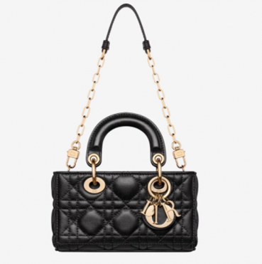 디올 여성 블랙 디조이 백 - Dior Womens Black D