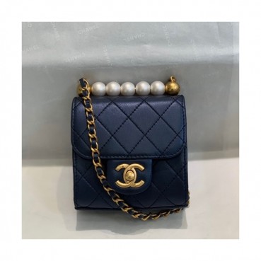 Chanel 2019 Chain Cross Bag,11CM - 샤넬 2019 체인 크로스백,CHAB1390,11CM,네이비