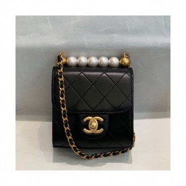 Chanel 2019 Chain Cross Bag,11CM - 샤넬 2019 체인 크로스백,CHAB1388,11CM,블랙