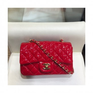 Chanel 2019 Leather Chain Shoulder Cross Bag,20CM - 샤넬 2019 여성용 레더 체인 숄더 크로스백,CHAB1385,20CM,레드