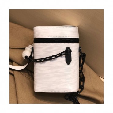 Louis Vuitton 2019 Epi Leather Chain Shoulder Cross Bag,16.5cm - 루이비통 2019 에삐 레더 여성용 체인 숄더 크로스백 M44656,LOUB1830 ,16.5cm,화이트
