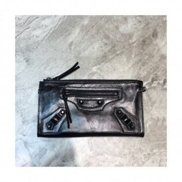 Balenciaga 2019 Leather Clutch Bag / Shoulder Cross Bag ,25CM - 발렌시아가 2019 여성용 레더 클러치백 / 숄더 크로스백,BGB0487,25CM,블랙