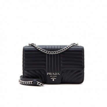 Prada 2019  Diagramme Leather Chain Shoulder Cross Bag,24cm - 프라다 2019 다이어그램 레더 체인 숄더 크로스백 ,1BD108