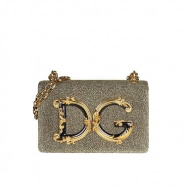 Dolce&Gabbana 2019 Chain Cross Bag ,21CM - 돌체 앤 가바나 2019 여성용 체인 크로스백 DGB0081,21cm,옐로우골드