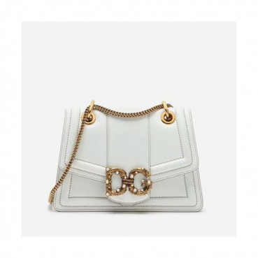 Dolce&Gabbana 2019 Leather Shoulder Cross Bag ,23CM - 돌체 앤 가바나 2019 레더 여성용 숄더 크로스백 DGB0025 ,23cm,화이트