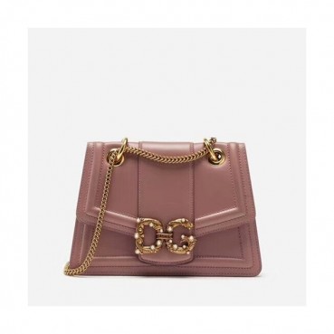 Dolce&Gabbana 2019 Leather Shoulder Cross Bag ,23CM - 돌체 앤 가바나 2019 레더 여성용 숄더 크로스백 DGB0021 ,23cm,핑크